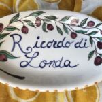 お客様の作品~お皿「ロンダの思い出」